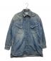Maison Margiela（メゾンマルジェラ）の古着「オーバーサイズ パデッドデニムシャツ」｜ブルー