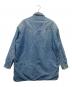 Maison Margiela (メゾンマルジェラ) オーバーサイズ パデッドデニムシャツ ブルー サイズ:39：35000円