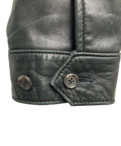 POLO RALPH LAUREN（ポロ・ラルフローレン）POLO RALPH LAUREN (ポロ・ラルフローレン) ラムレザージャケット/JR-RL-KA0810 ブラック サイズ:Ｓの古着・服飾アイテム