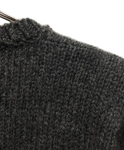 Bergfabel（バーグファベル）Bergfabel (バーグファベル) ウールニットカーディガン/96-02-84-02016 グレー サイズ:ＦＲＥＥの古着・服飾アイテム