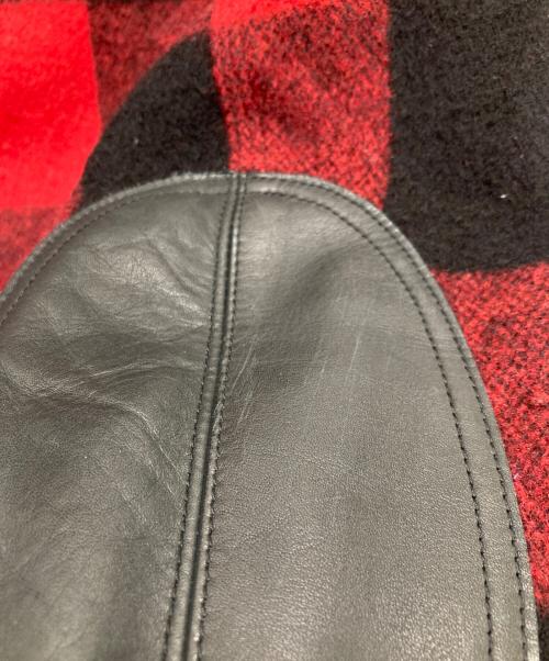 CarHartt（カーハート）CarHartt (カーハート) COMME des GARCONS JUNYA WATANABE MAN (コム デ ギャルソン ジュンヤ ワタナベ マン) バッファローチェックカバーオール レッド サイズ:Ｍの古着・服飾アイテム