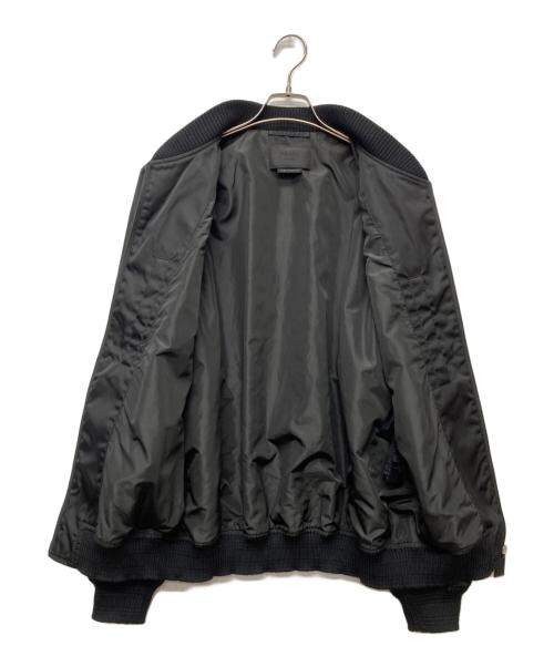 PRADA（プラダ）PRADA (プラダ) ReNylonボンバージャケット ブラック サイズ:52の古着・服飾アイテム
