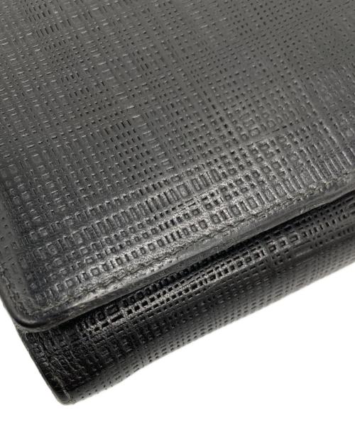 LOEWE（ロエベ）LOEWE (ロエベ) リネン コンチネンタル ウォレット/101704 ブラックの古着・服飾アイテム