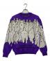 LOUIS VUITTON（ルイ ヴィトン）の古着「スタジオジャガードニットセーター」｜パープル