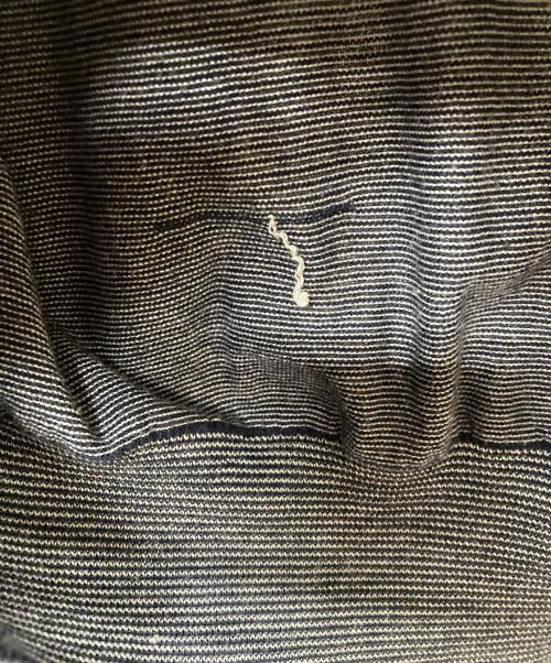 A.PRESSE（アプレッセ）A.PRESSE (アプレッセ) High Gauge L/S Striped Polo Shirts/24SAP-03-05K ネイビー サイズ:3の古着・服飾アイテム