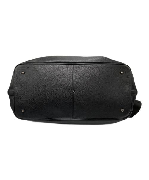 POLO RALPH LAUREN（ポロ・ラルフローレン）POLO RALPH LAUREN (ポロ・ラルフローレン) 2WAYレザーボストンバッグ ブラックの古着・服飾アイテム