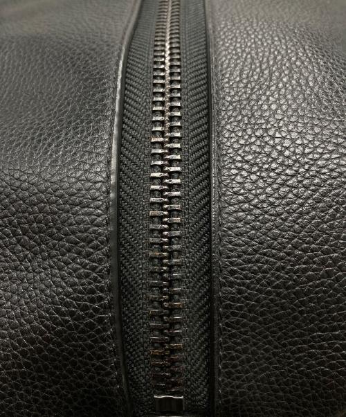 POLO RALPH LAUREN（ポロ・ラルフローレン）POLO RALPH LAUREN (ポロ・ラルフローレン) 2WAYレザーボストンバッグ ブラックの古着・服飾アイテム