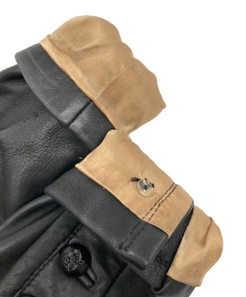 mackage（マッカージュ）mackage (マッカージュ) ファー付きレザージャケット ブラック サイズ:ＸＳの古着・服飾アイテム