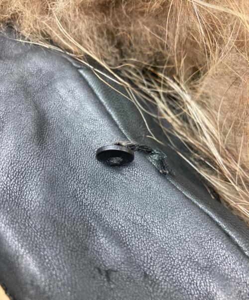 mackage（マッカージュ）mackage (マッカージュ) ファー付きレザージャケット ブラック サイズ:ＸＳの古着・服飾アイテム