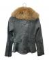 mackage (マッカージュ) ファー付きレザージャケット ブラック サイズ:ＸＳ：12000円