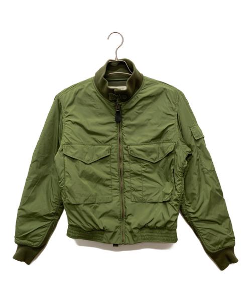 HOUSTON（ヒューストン）HOUSTON (ヒューストン) G-8 FLIGHT JACKET 2nd オリーブ サイズ:36の古着・服飾アイテム