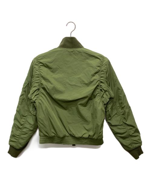 HOUSTON（ヒューストン）HOUSTON (ヒューストン) G-8 FLIGHT JACKET 2nd オリーブ サイズ:36の古着・服飾アイテム