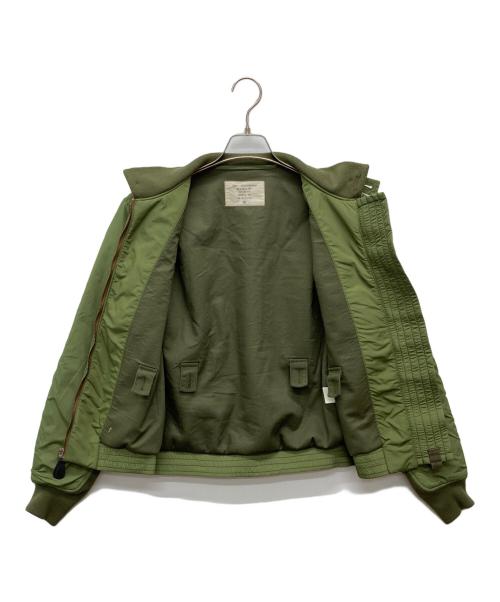 HOUSTON（ヒューストン）HOUSTON (ヒューストン) G-8 FLIGHT JACKET 2nd オリーブ サイズ:36の古着・服飾アイテム