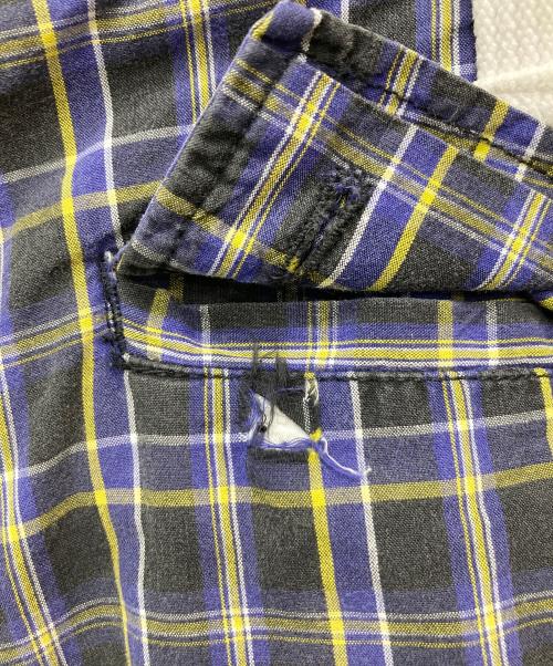 stussy（ステューシー）stussy (ステューシー) チェックハーフパンツ ブラック サイズ:36の古着・服飾アイテム