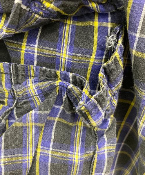 stussy（ステューシー）stussy (ステューシー) チェックハーフパンツ ブラック サイズ:36の古着・服飾アイテム