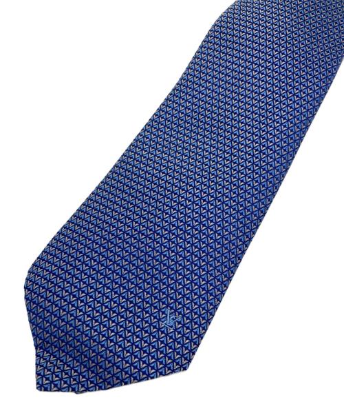 LOUIS VUITTON（ルイ ヴィトン）LOUIS VUITTON (ルイ ヴィトン) ネクタイダイヤモンドブイ/M71200 ブルー サイズ:8㎝の古着・服飾アイテム