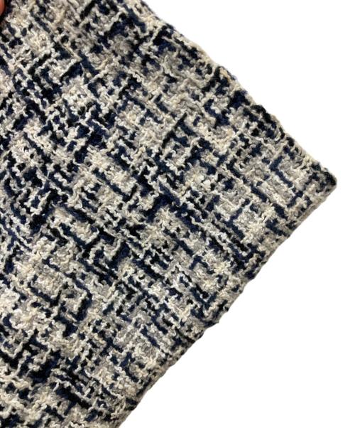 MaxMara（マックスマーラ）MaxMara (マックスマーラ) ツイードコート/612101076 アイボリー サイズ:40の古着・服飾アイテム