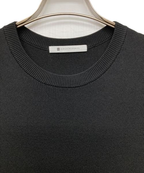 HARUNOBUMURATA（ハルノブ ムラタ）HARUNOBUMURATA (ハルノブ ムラタ) PLST (プラステ) フレアニットワンピース/12-5405090 ブラック サイズ:Ｍの古着・服飾アイテム