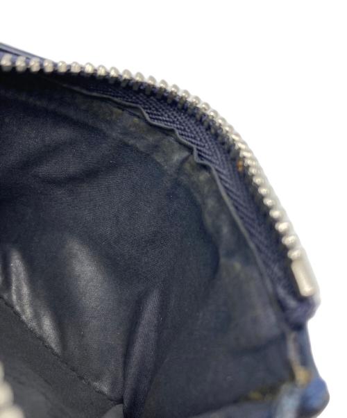 Maison Margiela（メゾンマルジェラ）Maison Margiela (メゾンマルジェラ) 3つ折り財布 ネイビーの古着・服飾アイテム