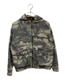 SUPPLIER（サプライヤー）の古着「Camouflage Hooded Blouson」｜オリーブ