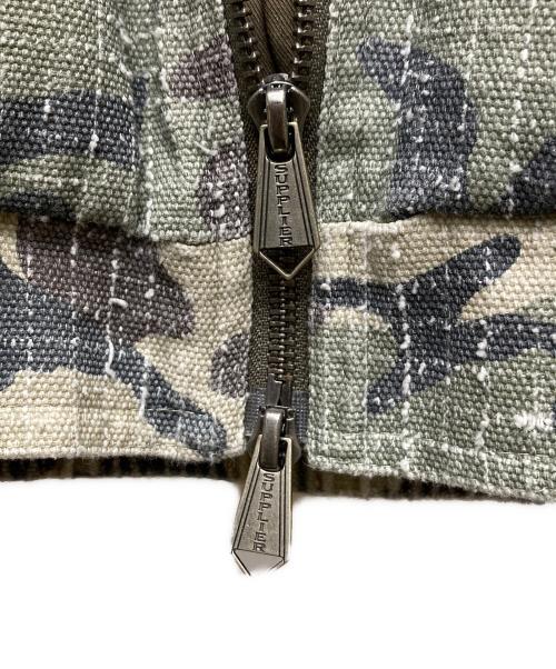 SUPPLIER（サプライヤー）SUPPLIER (サプライヤー) Camouflage Hooded Blouson オリーブ サイズ:Ｌの古着・服飾アイテム