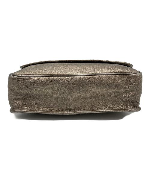 LOEWE（ロエベ）LOEWE (ロエベ) メタリックハンドバッグ ゴールドの古着・服飾アイテム