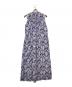 ne quittez pas (ヌキテパ) Dobby Stripe Damask Print Embroidery Sleeveless Dress/010541ZT1 パープル サイズ:Ｍ：13000円