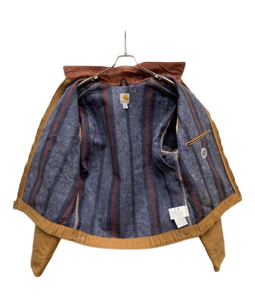 CarHartt（カーハート）CarHartt (カーハート) 90S デトロイトジャケットジップジャケット ブラウン サイズ:Lの古着・服飾アイテム