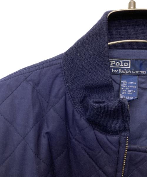 POLO RALPH LAUREN（ポロ・ラルフローレン）POLO RALPH LAUREN (ポロ・ラルフローレン) キルティングジャケット ネイビー サイズ:Lの古着・服飾アイテム