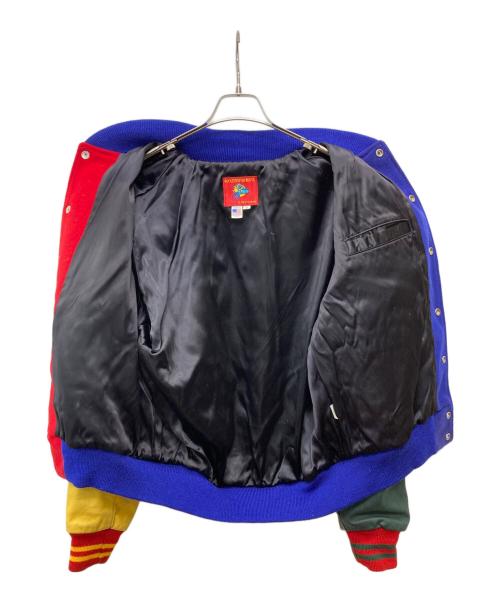 ROCKETBUSTER BOOTS（ロケットバスターブーツ）ROCKETBUSTER BOOTS (ロケットバスターブーツ) カスタムパッチスタジャン マルチカラー サイズ:Ⅿの古着・服飾アイテム