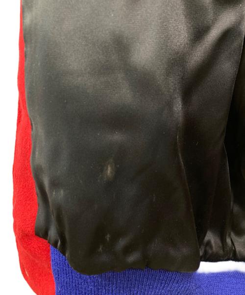 ROCKETBUSTER BOOTS（ロケットバスターブーツ）ROCKETBUSTER BOOTS (ロケットバスターブーツ) カスタムパッチスタジャン マルチカラー サイズ:Ⅿの古着・服飾アイテム