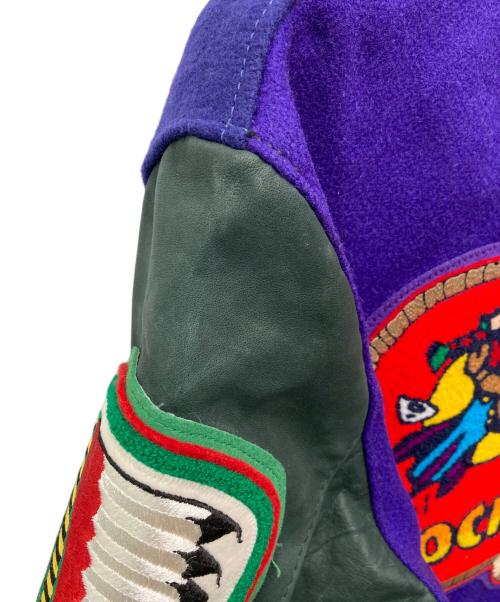 ROCKETBUSTER BOOTS（ロケットバスターブーツ）ROCKETBUSTER BOOTS (ロケットバスターブーツ) カスタムパッチスタジャン マルチカラー サイズ:Ⅿの古着・服飾アイテム