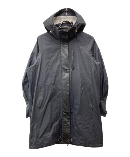 Mame Kurogouchi（マメクロゴウチ）Mame Kurogouchi (マメクロゴウチ) Water Repellent Nylon Hooded Co ブラック サイズ:1の古着・服飾アイテム