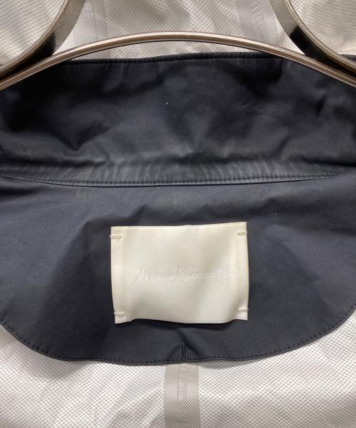 Mame Kurogouchi（マメクロゴウチ）Mame Kurogouchi (マメクロゴウチ) Water Repellent Nylon Hooded Co ブラック サイズ:1の古着・服飾アイテム