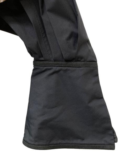 Mame Kurogouchi（マメクロゴウチ）Mame Kurogouchi (マメクロゴウチ) Water Repellent Nylon Hooded Co ブラック サイズ:1の古着・服飾アイテム