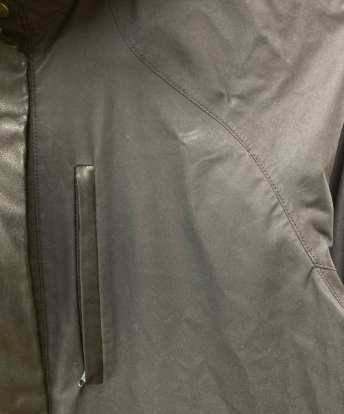 Mame Kurogouchi（マメクロゴウチ）Mame Kurogouchi (マメクロゴウチ) Water Repellent Nylon Hooded Co ブラック サイズ:1の古着・服飾アイテム