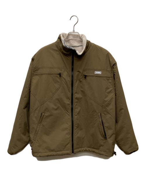X-LARGE（エクストララージ）X-LARGE (エクストララージ) REVERSIBLE NYLON JACKET/101254021008 ベージュ サイズ:ＸＬの古着・服飾アイテム