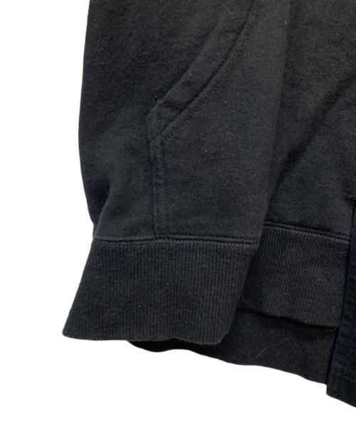 Maison MIHARA YASUHIRO（メゾン ミハラ ヤスヒロ）Maison MIHARA YASUHIRO (メゾン ミハラ ヤスヒロ) コンバインド フーディ/A02HD782 ブラック サイズ:46の古着・服飾アイテム