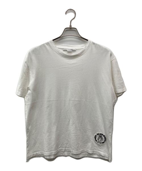 STELLA McCARTNEY（ステラマッカートニー）STELLA McCARTNEY (ステラマッカートニー) ワッペンtシャツ ホワイト サイズ:Ｍの古着・服飾アイテム