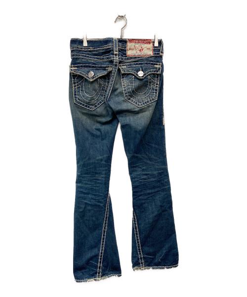 TRUE RELIGION（トゥルー レリジョン）TRUE RELIGION (トゥルー レリジョン) JOEY SUPER Tデニムパンツ/24-803NBT2 ブルー サイズ:28の古着・服飾アイテム