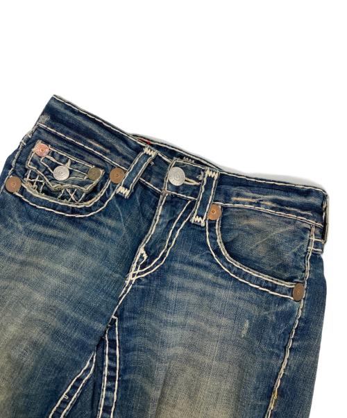 TRUE RELIGION（トゥルー レリジョン）TRUE RELIGION (トゥルー レリジョン) JOEY SUPER Tデニムパンツ/24-803NBT2 ブルー サイズ:28の古着・服飾アイテム