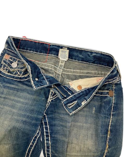 TRUE RELIGION（トゥルー レリジョン）TRUE RELIGION (トゥルー レリジョン) JOEY SUPER Tデニムパンツ/24-803NBT2 ブルー サイズ:28の古着・服飾アイテム