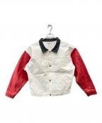 sanse sanseサンセサンセ）の古着「デニムジャケット/Lot:F121110/SUN-JK019」｜ホワイト