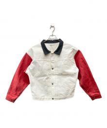 sanse sanse（サンセサンセ）の古着「デニムジャケット/Lot:F121110/SUN-JK019」｜ホワイト