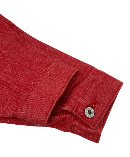 sanse sanse（サンセサンセ）sanse sanse (サンセサンセ) デニムジャケット/Lot:F121110/SUN-JK019 ホワイト サイズ:Lの古着・服飾アイテム