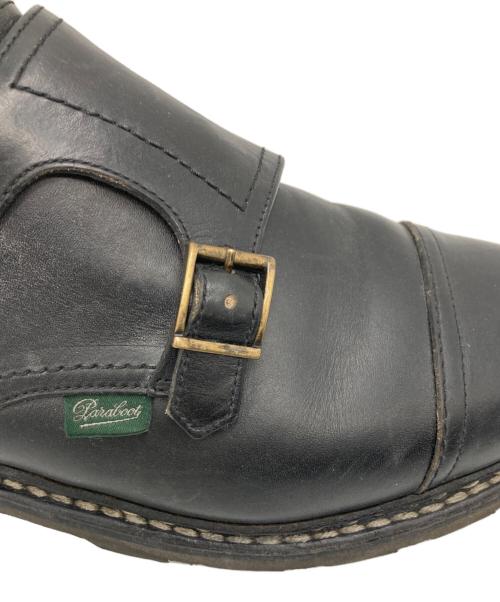 PARABOOT（パラブーツ）PARABOOT (パラブーツ) ダブルモンク WILLIAM ウィリア/	981412ム ブラック サイズ:8の古着・服飾アイテム