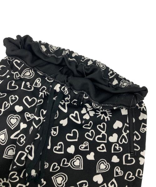 BLACK COMME des GARCONS（ブラックコムデギャルソン）BLACK COMME des GARCONS (ブラックコムデギャルソン) 総柄パンツ/1J-T003 ブラック サイズ:XSの古着・服飾アイテム