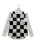 COMME des GARCONS COMME des GARCONS（コムデギャルソン コムデギャルソン）の古着「ギンガムチェックシャツ」｜ホワイト×ブラック