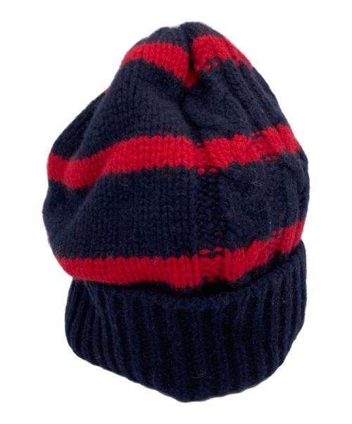MONCLER（モンクレール）MONCLER (モンクレール) BERRETTO ニット帽 ネイビー サイズ:-の古着・服飾アイテム