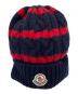 MONCLER (モンクレール) BERRETTO ニット帽 ネイビー サイズ:-：13000円